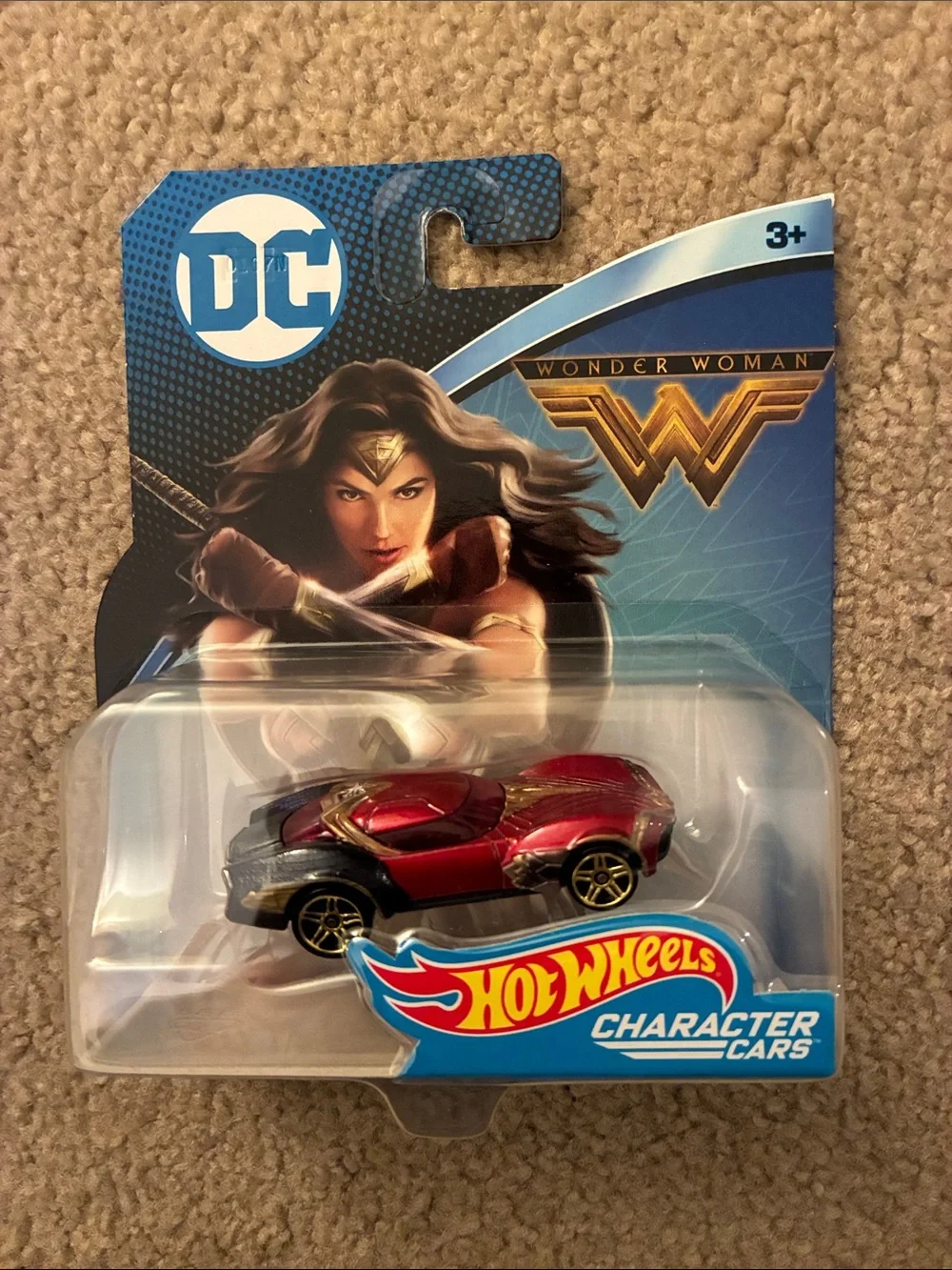 2016 Mattel Hot Wheels Wonder Woman Character Car